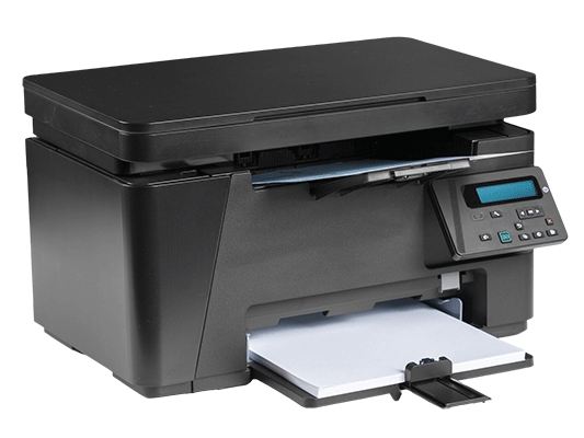 Professional printer setup